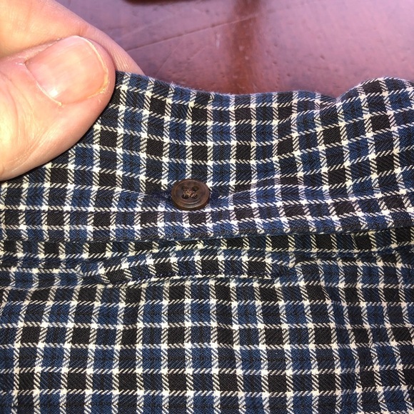 Tommy Hilfiger Blue and White Casual Button Down Shirt- xl -like new - Picture 10 of 11